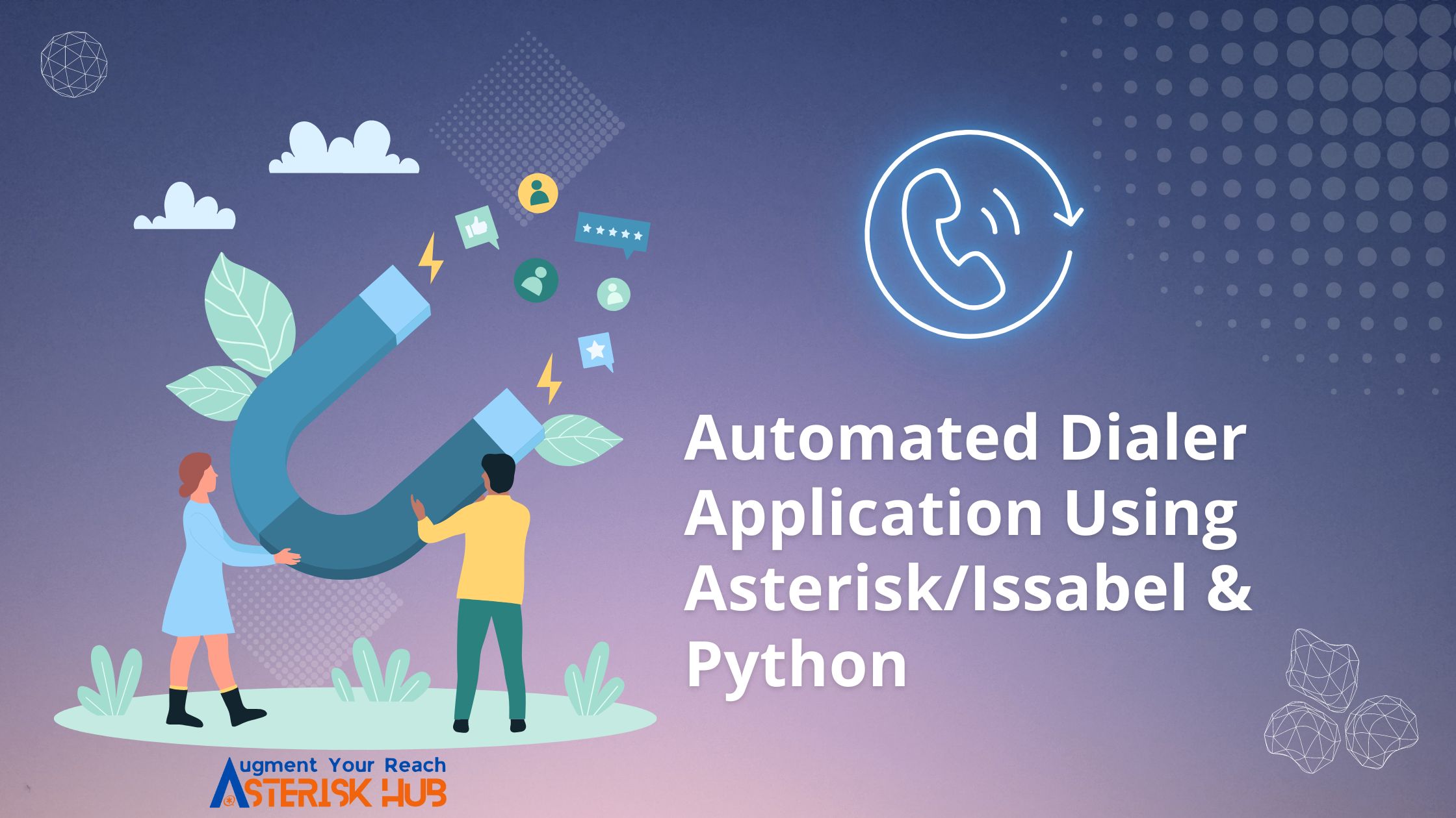 Automated Dialer Application Using AsteriskIssabel & Python